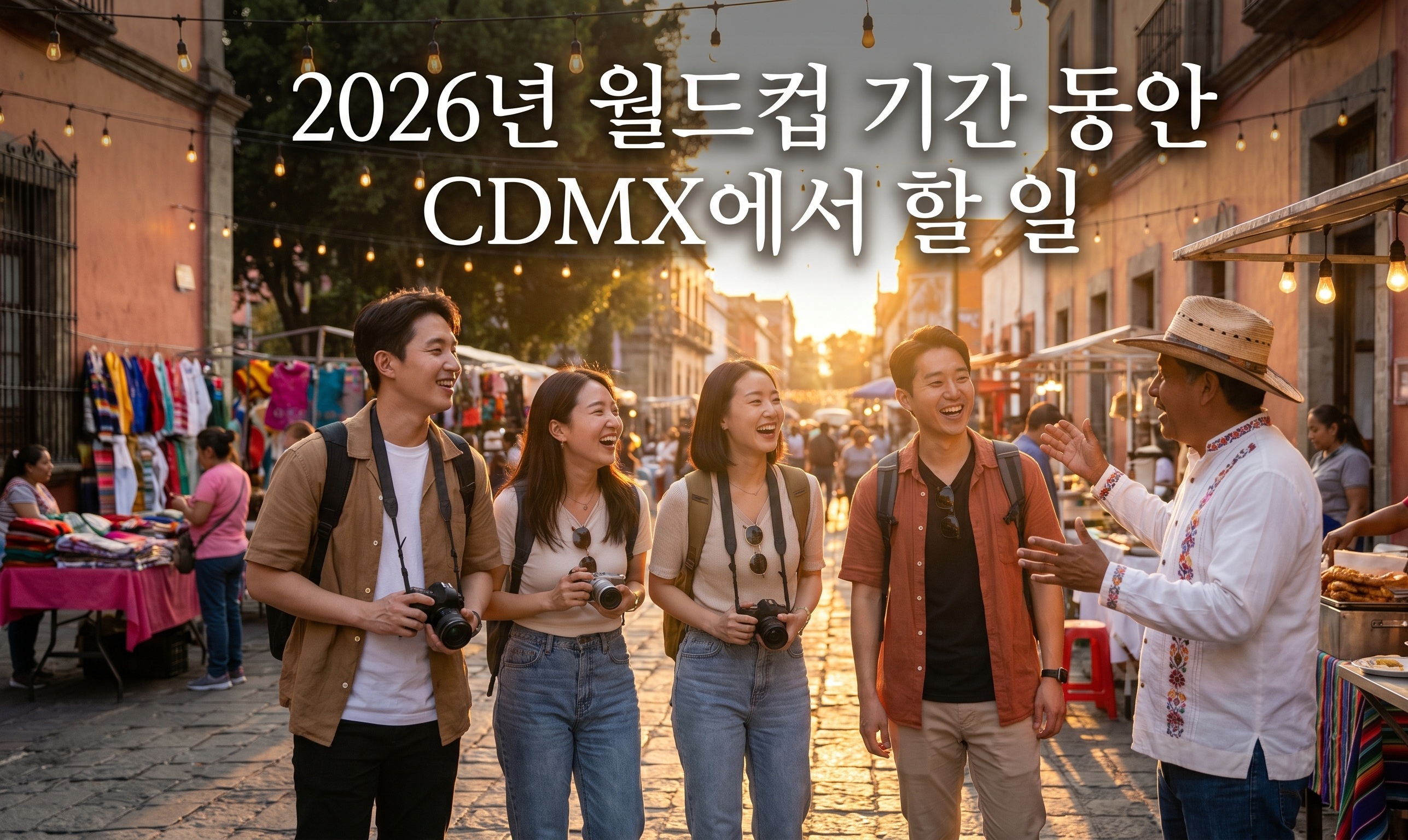 2026 월드컵 기간 멕시코에서 해야 할 것들: 축구 그 이상의 진짜 경험